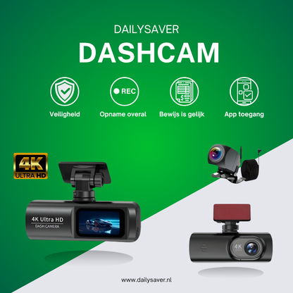 DailySaver™ DriveGuard 4K + 32GB SD-Kaart
